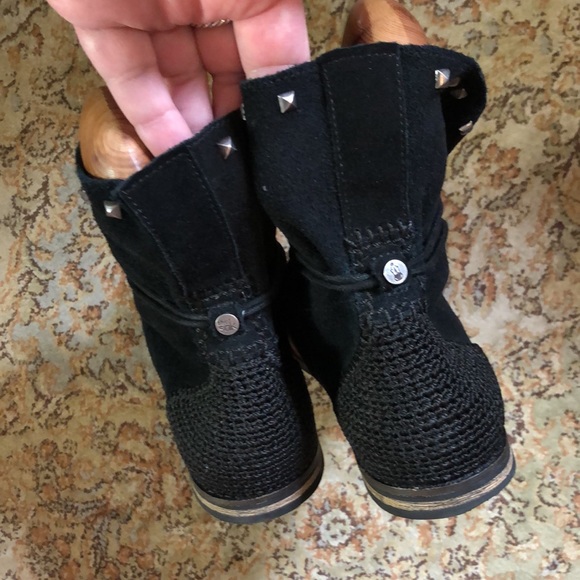 The SAK size 9.5 Navajo Aztec Weave Suede Boot NEW - Picture 8 of 12